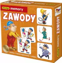 Ilustracja produktu Adamigo Gra Memory Zawody 7387